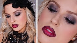 Roaring 1920s Inspired Makeup ♡ Great Gatsby Flapper Costume Makeup [upl. by Accebber705]