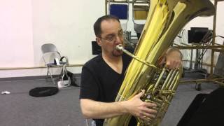 Tuba Excerpt Hindemith Symphonic Metamorphosis [upl. by Atisor777]