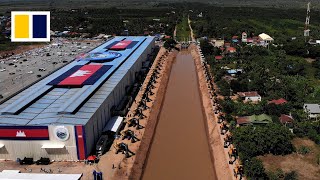 CambodiaVietnam ties strained by new Chinabacked canal [upl. by Voe645]