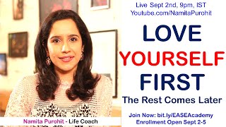 SELFLOVE Habits that will CHANGE your LIFE Namita Purohit Life Coach [upl. by Edin]