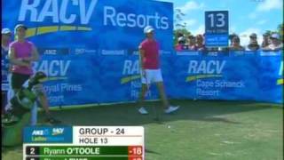 ANZ Ladies Masters Day41 Yani Tseng NO1 [upl. by Rekcut897]