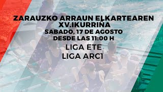 Zarauzko Arraun Elkartearen XVIkurriña [upl. by Ahsekam]