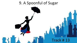 9 A Spoonful of Sugar  Mary Poppins Jr LYRICS [upl. by Esilrahc]