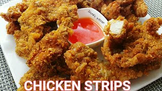 Crunchy chicken strips  Chicken fingers [upl. by Austreng]