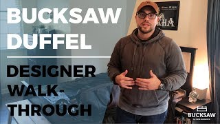 Bucksaw Leather Weekender  Designer Walkthrough [upl. by Estas818]