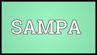 SAMPA Meaning [upl. by Monafo199]