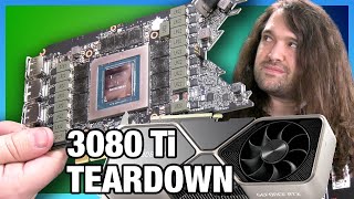 NVIDIA RTX 3080 Ti Founders Edition TearDown Seeking Differences vs 3080 FE [upl. by Lonne]