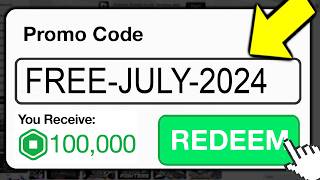 This SECRET Promo Code Gives FREE ROBUX Roblox August 2024 [upl. by Anatolio]