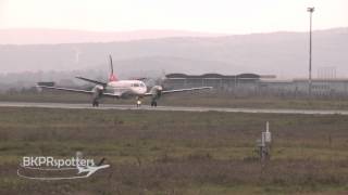 BKPRspotters  Etihad Regional Saab2000 landing at Pristina Intl Airport [upl. by Anestassia]