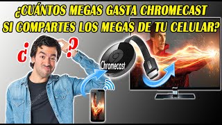 ¿CUÁNTOS MEGAS GASTA CHROMECAST CUANDO SE UTILIZA INTERNET 3G4G HOTSTOP O ZONA WI FI PORTÁTIL [upl. by Nelyt480]