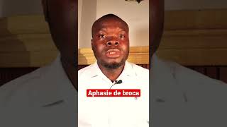 Aphasie de broca [upl. by Ahsitnauq]