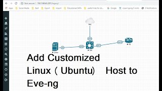 Add Customized Linux Ubuntu Host to Eveng with Easiest way in 2020 in UrduHindi  EVEng Tutorial [upl. by Aliehs]