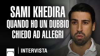 Khedira quotQuando ho un dubbio chiedo ad Allegriquot [upl. by Asiulana]