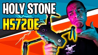 DRONE HOLY STONE HS720E  waypoint drone  setup review [upl. by Adyl352]