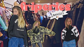 friperies à Bruxelles  try on haul [upl. by Russo]