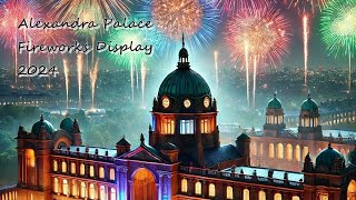 Alexandra Palace Fireworks Display London UK 02nd Nov 2024  4K [upl. by Vaas907]