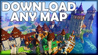 How To Download Minecraft Maps Bedrock Edition 2021 [upl. by Aisilef308]