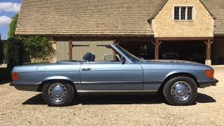 Mercedes SL R107 classic real world review [upl. by Madid]