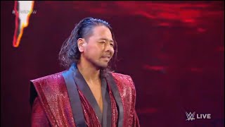 Shinsuke Nakamura Entrance  WWE RAW 942023 [upl. by Ahsemo636]