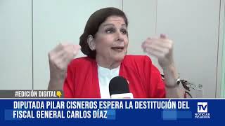 Diputada Pilar Cisneros Pilar Cisneros espera destitución del Fiscal General [upl. by Norha]