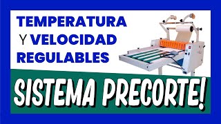 ✅ Laminadora de papel PROFESIONAL a una cara Vansda 650 BP [upl. by Ellette]