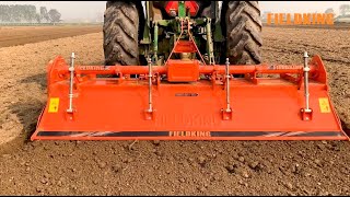 Fieldking Regular Series Rotary Tiller  Tractor Rotavator  Best Rotavator in India [upl. by Budde]