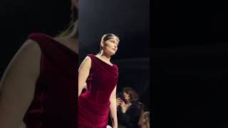 Laetitia Casta close the Jean Paul Gaultier FallWinter 2023 HauteCouture FashionShow [upl. by Lanie]