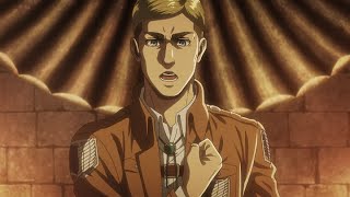 Attack On Titan Season 3 All the times Erwin said SHINZOU wo SASAGEYO and that time when he didnt [upl. by Seve]