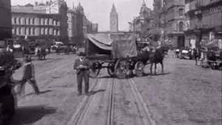 Trip down Market Street San Francisco 1906 [upl. by Akemit634]