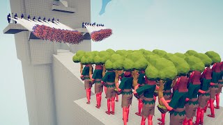 EVERY GOD DEFENDS TOWER vs TREE GIANTS  TABS Totally Accurate Battle Simulator [upl. by Schou]