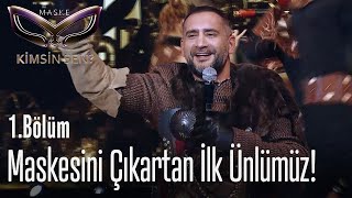 Maskesini çıkartan ilk ünlü Ümit Karan oldu  Maske Kimsin Sen 1 Bölüm [upl. by Aysab]