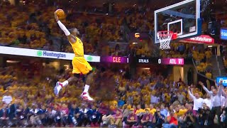 LeBron Dunks But They Get Increasingly More Rare [upl. by Llydnek]