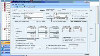 Deltek GCS Premier Contracts amp Billing Training 1 [upl. by Yanaj]