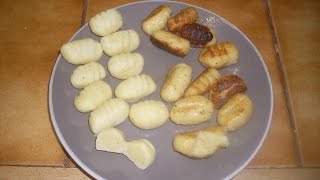 Comment faire des gnocchis traditionnels  RECETTE GNOCCHIS [upl. by Baggs480]