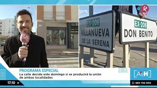 Programa especial fusión Don BenitoVillanueva  A esta hora [upl. by Harty]