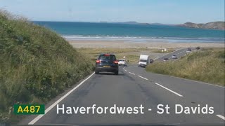 GB A487 Part 1 Haverfordwest to St Davids [upl. by Wailoo]