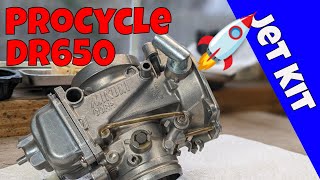 Today I install a ProCycle jet kit on a Suzuki DR650 [upl. by Anail]