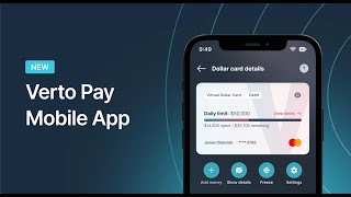 Verto Virtual Card for Businesses [upl. by Ydassac]