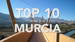 Top 10 Things to do Murcia  Travel Guide [upl. by Jarin293]