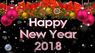 Happy New Year 2018 Whatsapp Status Video Animation Happy New Year Wishes for Lover [upl. by Stalk]