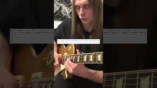 Lynyrd Skynyrd  Free Bird Guitar Solo Cover With Tabs [upl. by Kilian]