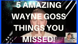 5 AMAZING THINGS WAYNE GOSS MAKEUP ARTIST FANS ALWAYS MISS [upl. by Marra416]