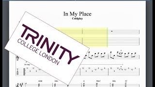 In My Place Trinity Grade 3 Guitar [upl. by Adelia119]