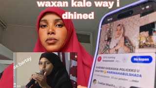 CAALIYA SHARIIF MAXA KU KALIYFAY INEY SIDAN U HADSHA 3 AYAAN KUSO KOBAY🇸🇴 WARKEYGA😱 [upl. by Eicyal]