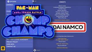 PacMan Chomp Champs OST  CREDITS PacMan Neva Pax [upl. by Nas]