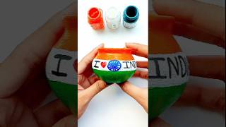 Indian flag ❤️जय हिन्द ✊art indianflagdrawing youtubeshorts shorts shortfeedtrending [upl. by Yttik]