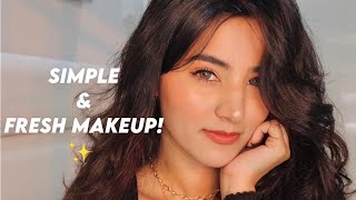 TEENAGERS MAKEUP LOOK  No Makeup Routine Using Affordable Products  Somya Gupta [upl. by Sivram]