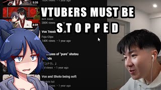 Vtubers Must Be Stopped  Steven Lin Reaction [upl. by Ayote]