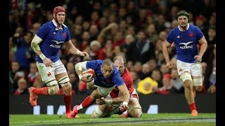 Gael Fickou denied a wonderful try by the TMO  Guinness Six Nations [upl. by Tallbott249]