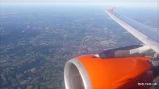 Easyjet Airbus A319111  London Gatwick to Brussels Full Flight [upl. by Jackqueline]